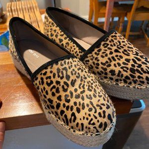 Gianni Bini - Leopard Print Espadrilles - Size 7